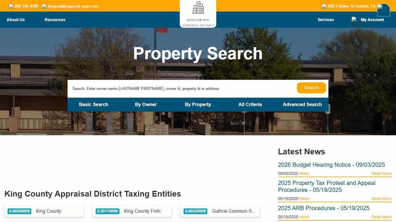 King County Appraisal District